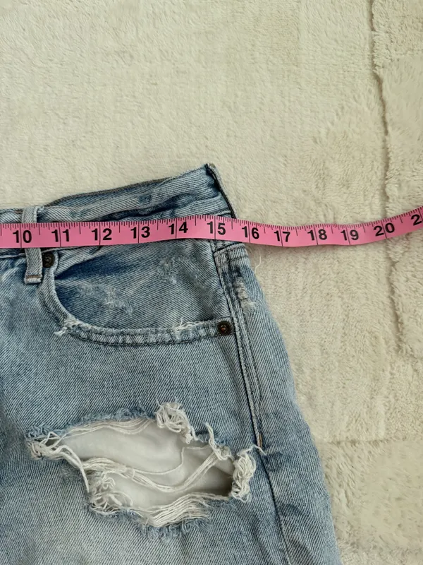 American Eagle Shorts Denim Distressed - Image 5