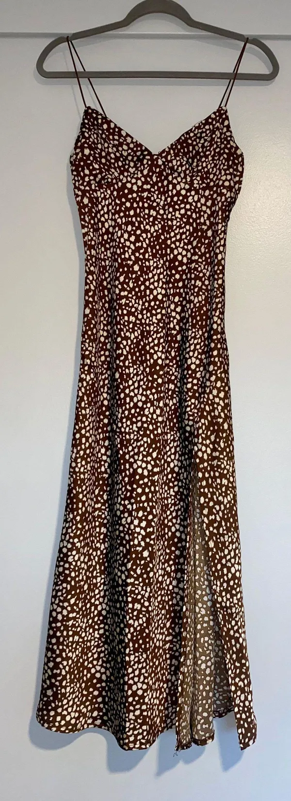 Princess Polly ALLOU MIDI DRESS BROWN 🐆 - Image 3