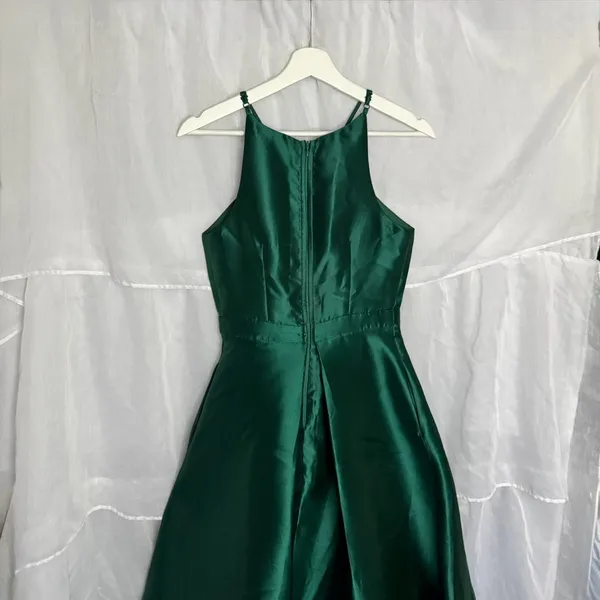 Lulus Broadway Show Emerald Green High-Low Gown - Image 14