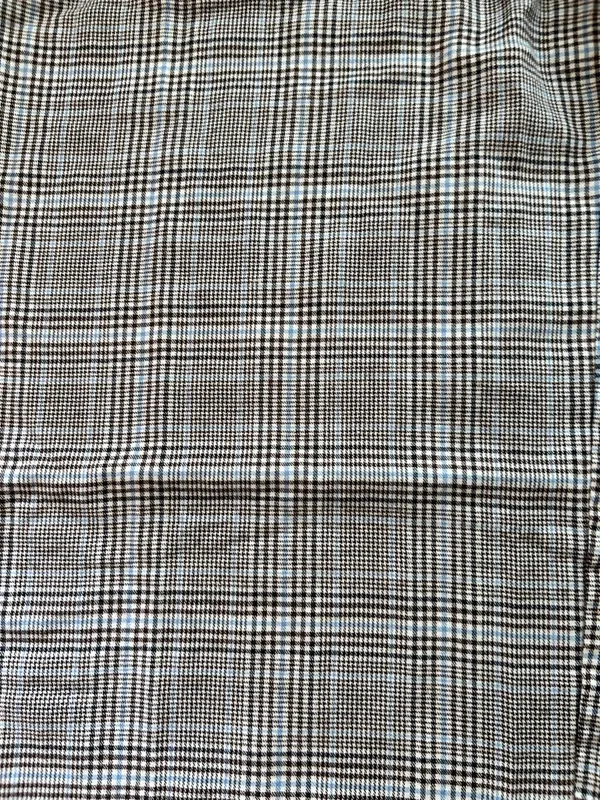 Auden Gray Plaid Women's wide-leg Lounge Pants - Image 3