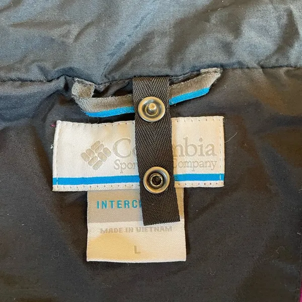 Columbia sportswear windbreaker waterproof jacket L - Image 5