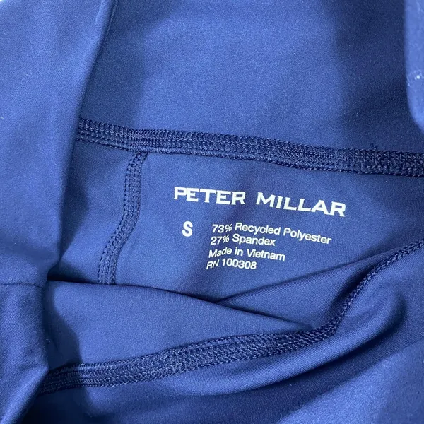 Peter Millar‎ Bike Shorts Womens Small Navy Blue High Rise Performance Athletic - Image 5