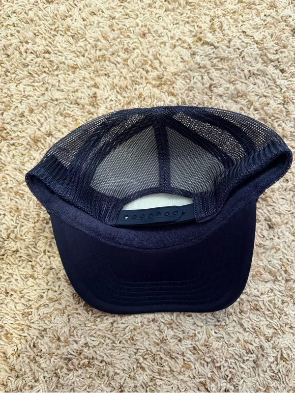 Happy In The 808 Navy Mesh Trucker Hat - Image 2