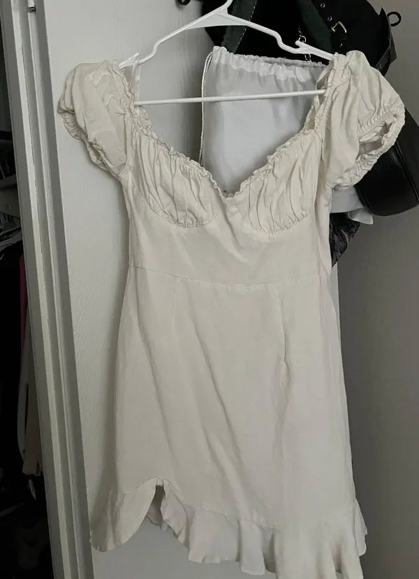 Hello Molly Boutique White Mini Dress - Image 2