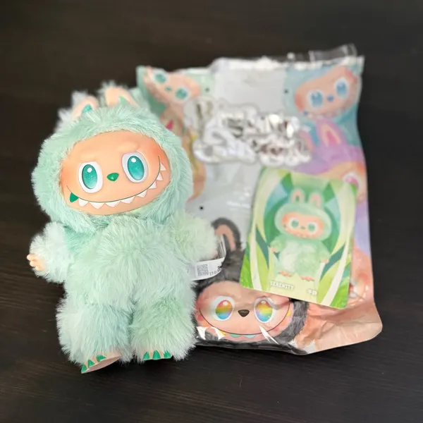 NWT Pop Mart The Monsters Big Into Energy Serenity Labubu Plush Pendant Keychain - Image 3