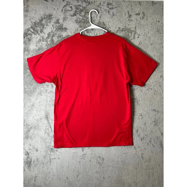 Vintage 90s Mickey Inc Minnie Mouse Embossed Graphic‎ T Shirt Red XL Disney - Image 3
