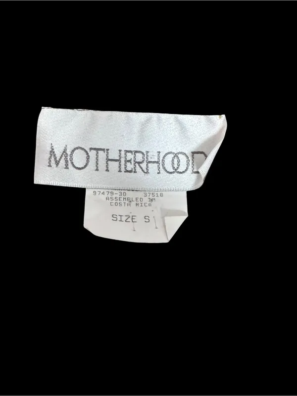 Motherhood Rust Red Plaid Maternity Button-Down Shirt - Image 3