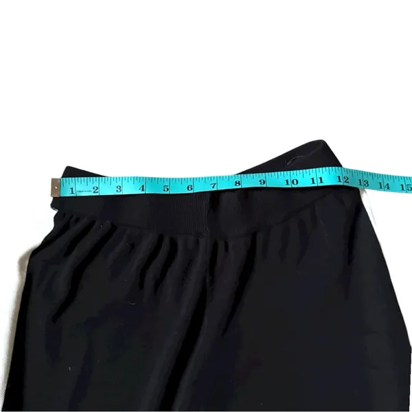 Petal and Pup Black Track Pants White Stripe Wide Leg Size Large Gorpcore Grunge - Image 6