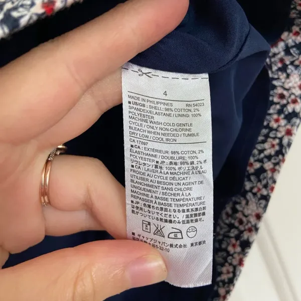 EUC | Banana Republic women’s floral pencil skirt —‎ size 4 - Image 4