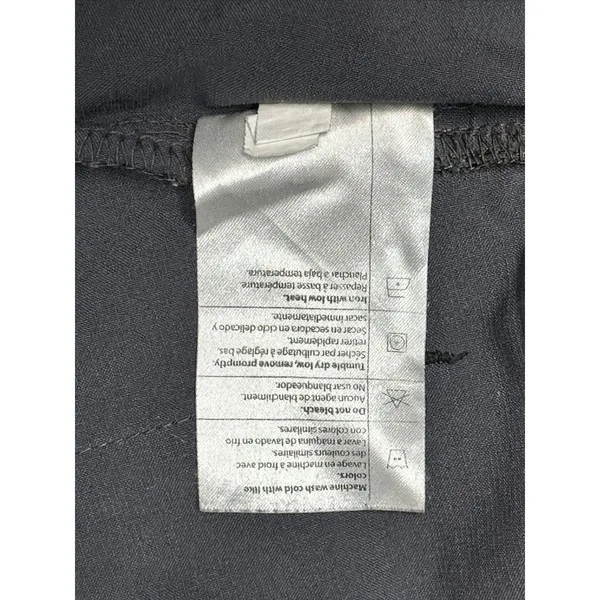 Carhartt Force Scrub Top Women’s Large Gray Pink Trim V-Neck Pockets Medical - Image 10