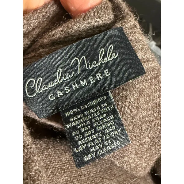 Claudia Nichole Cashmere Shawl Dress Topper - Image 4