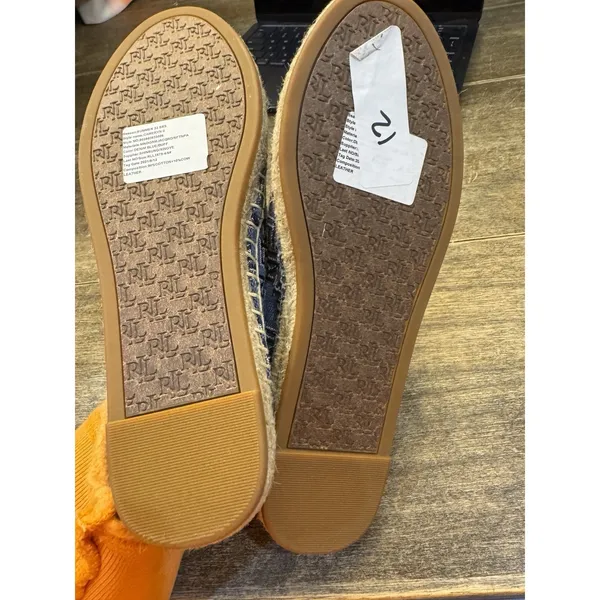 Lauren Ralph Lauren Cameryn Monogram Jacquard Espadrille Slip-On Flat Women‎ - Image 7