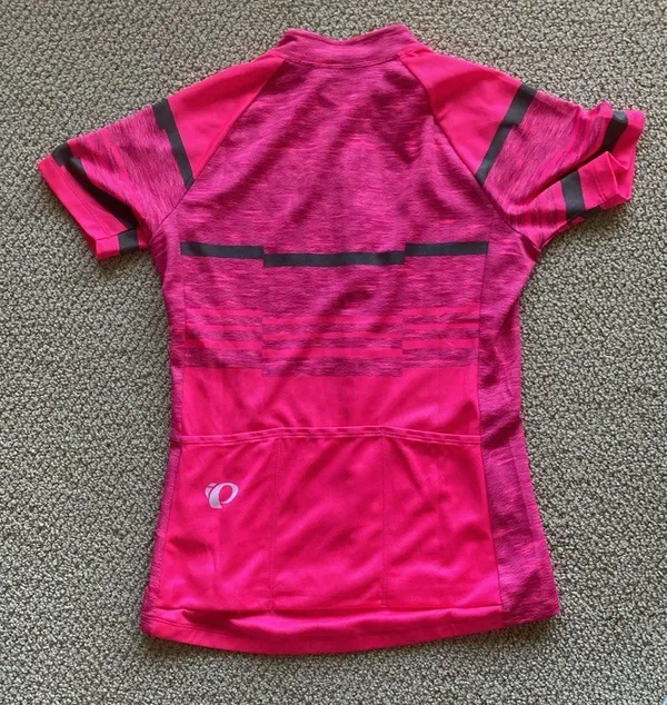NEW Pearl Izumi Short Sleeve Cycling Jersey Select Hot Pink with Pockets NWOT - Image 7