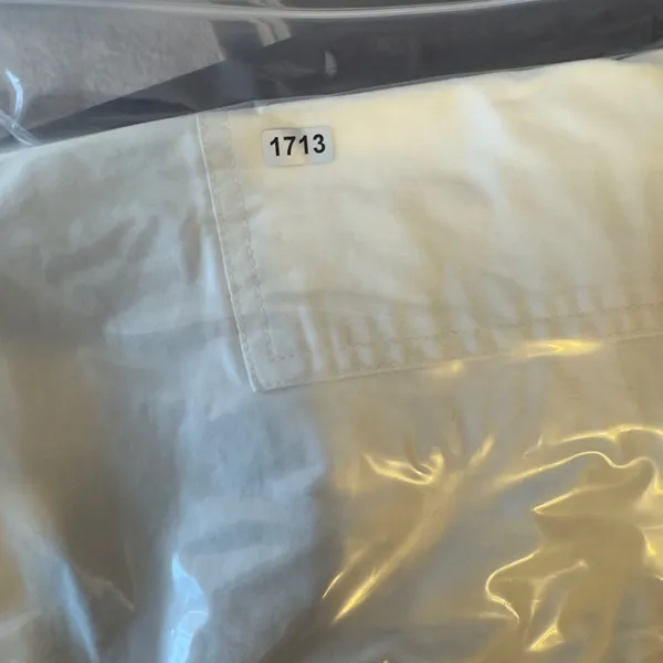 1713 | Universal Thread High Rise Straight Leg Cargo Utility‎ Pants Cream 14 - Image 9