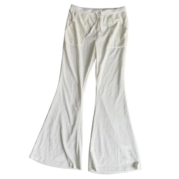 Women's Two Piece Casual Jogger Set with Cropped Full Zip Jacket Size L #260620 - Image 4