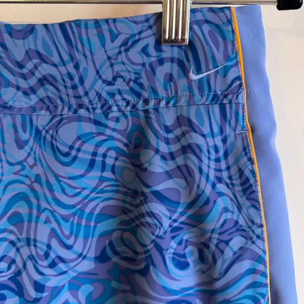 Womens Nike Golf Skort Blue/Purple/Orange Dri-Fit Size Small VGUC - Image 2