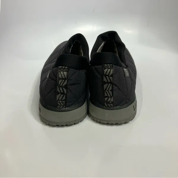 L.L. Bean Ultra light prima loft slip on shoes black‎ quilted size 9 - Image 5
