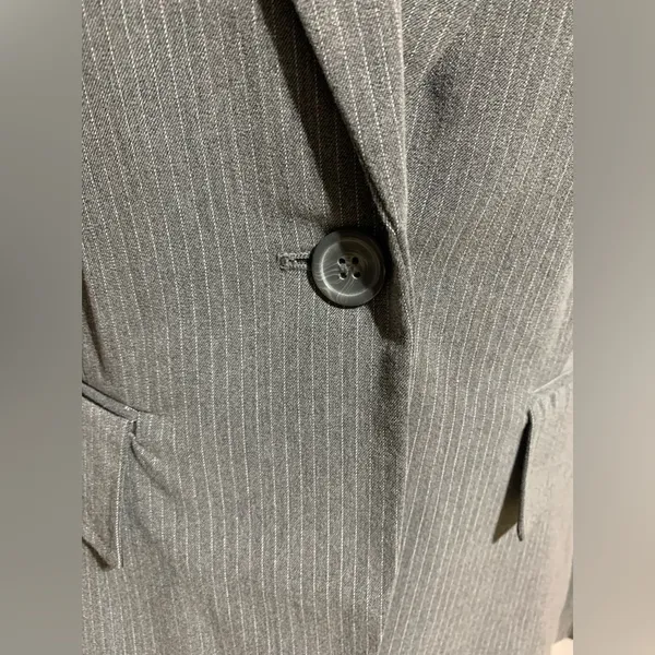 Worthington Gray Pinstripe Pant Suit - Image 3