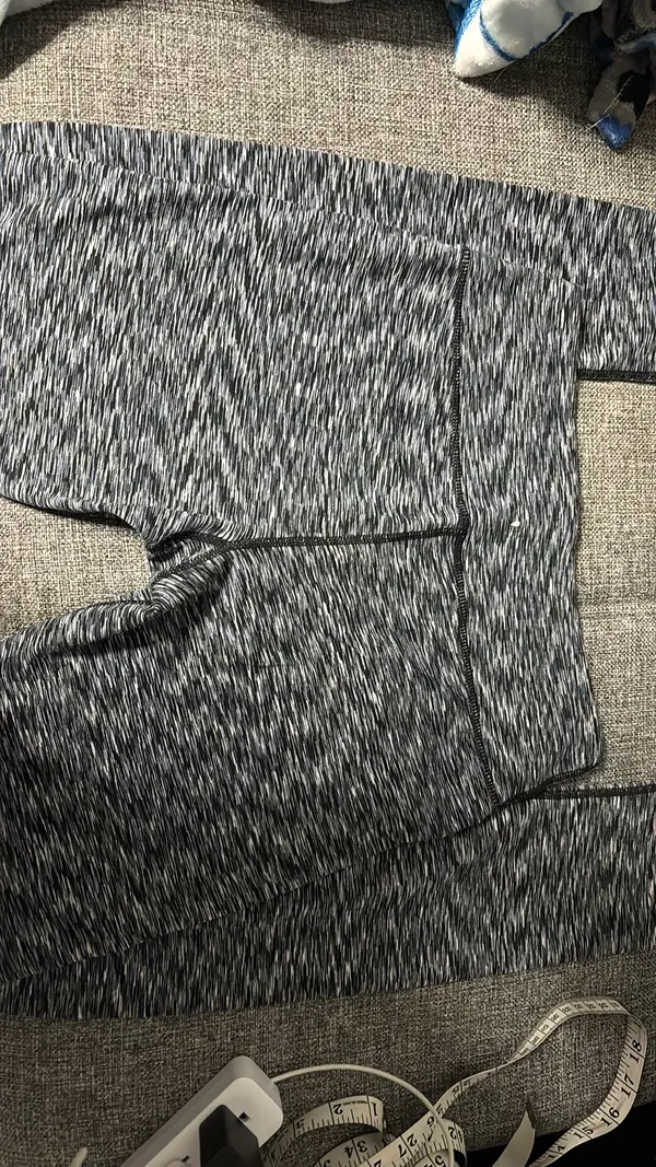 Lululemon leggings. Size 6. Gray. - Image 2