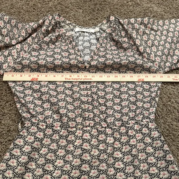 Anthropology Bishop + Young Lana Bubble Dress Floral Size Large - Image 6
