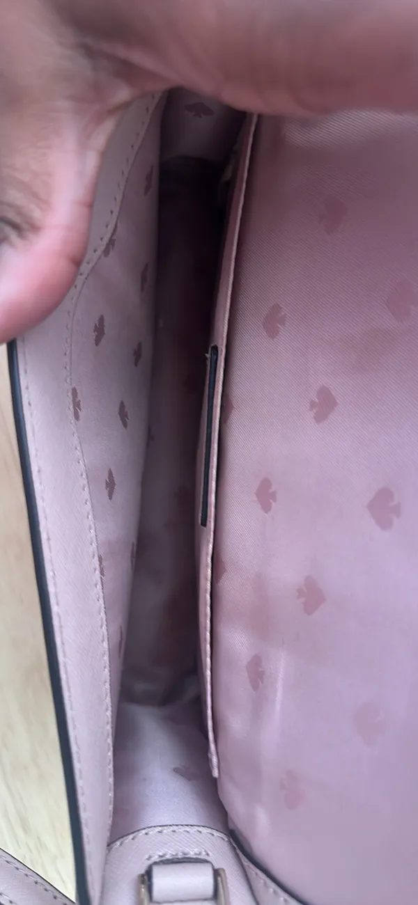 Kate Spade Pink Leather Crossbody - Image 6