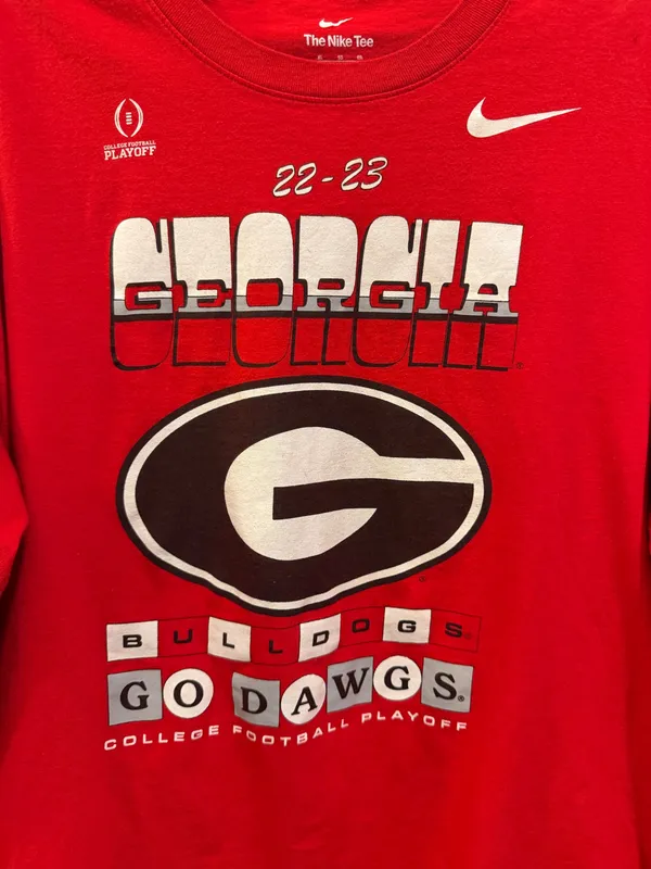 Nike University of Georgia Bulldogs Football 22-23 CFP Long Sleeve Tee - Image 3