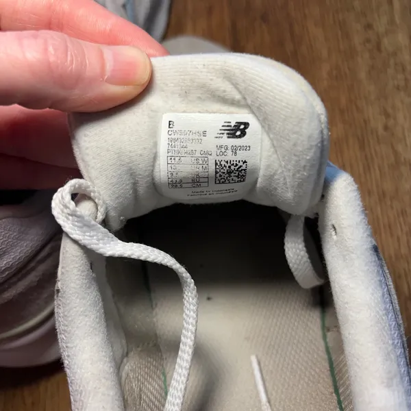 New Balance Cordura Gray Light Blue Sneakers Womens 11.5 B Mens 10‎ B CW997HSE - Image 2