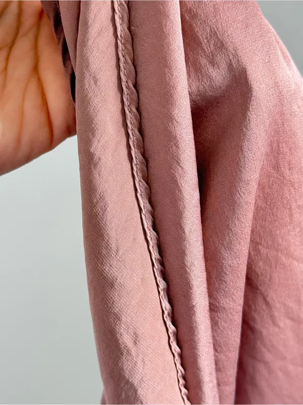 Vintage Victoria’s Secret Gold Label Bias Cut Satin Slip Dress Dusty Rose XS - S - Image 6