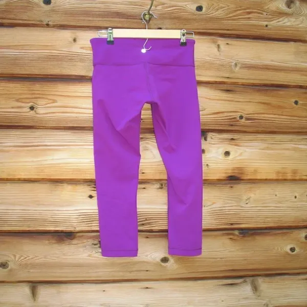 Lululemon Wunder Under Crop Leggings 21" - Image 6