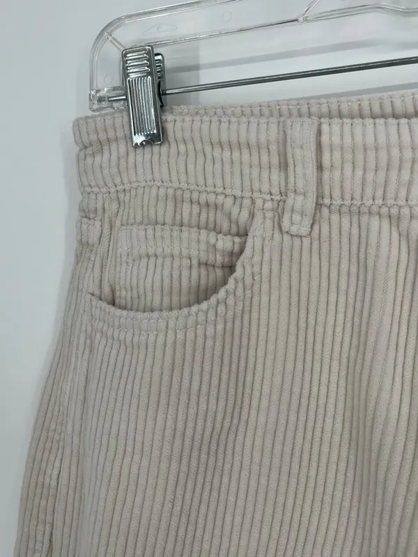 BILLABONG Free Fall Corduroy Pants in Antique White Women’s Size 26 - Image 3