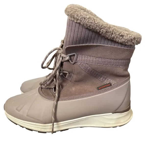 Baretraps Bandie Boots Size 8 Taupe Waterproof Winter‎ Snow Leather - Image 4