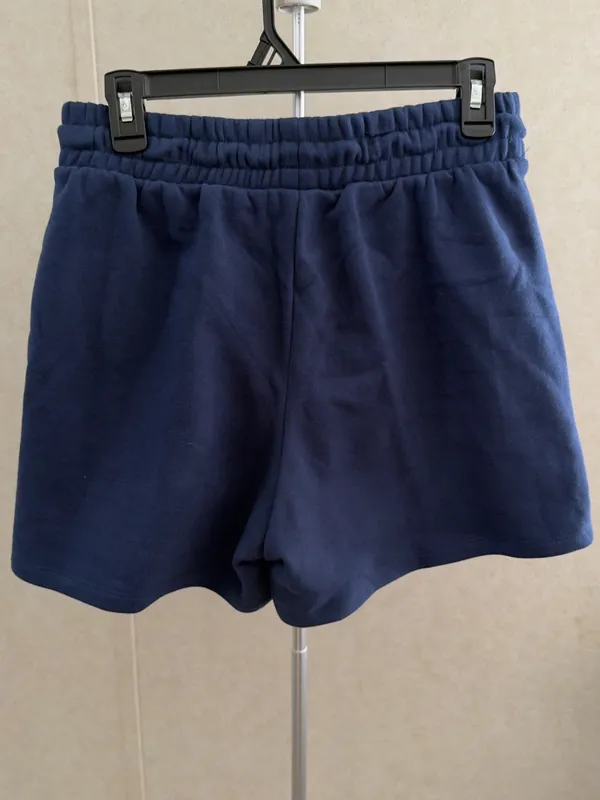 Athletic Works Navy Shorts with Red Drawcord - Image 4