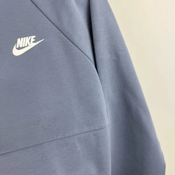 Nike Sportswear Tech Fleece Hoodie Purple Sz Medium Cropped - Image 10