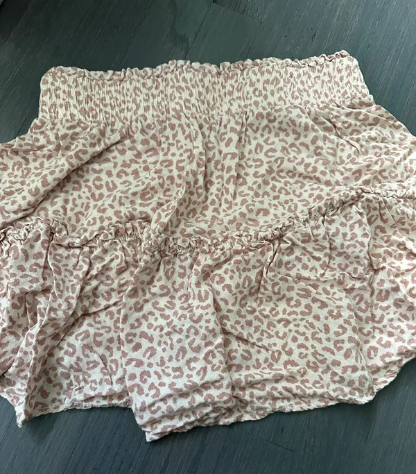 We’re All Pretty Girls Leopard Print Mini Skirt - Image 2