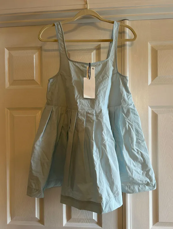 BDG Urban Outfitters Billie Pleaded Mini Dress - Image 2