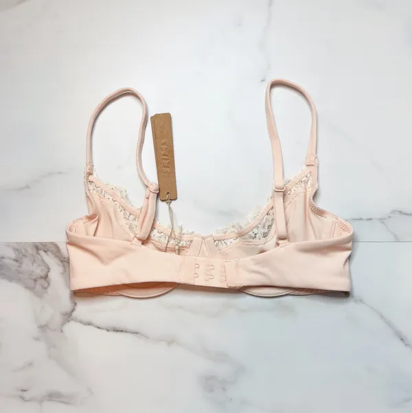NWT Skims Fits Everybody Lace Unlined Scoop Bra - Image 3