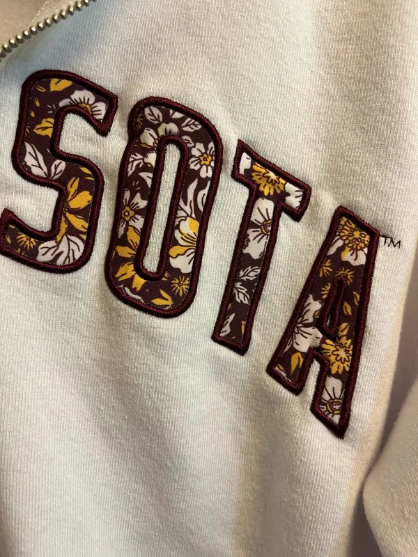 University of Minnesota Quarter-Zip Sweatshirt - Image 2