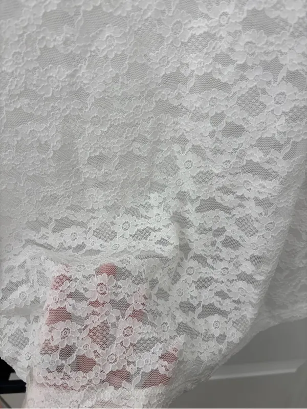 Aerie white lace short sleeve tshirt - Image 6