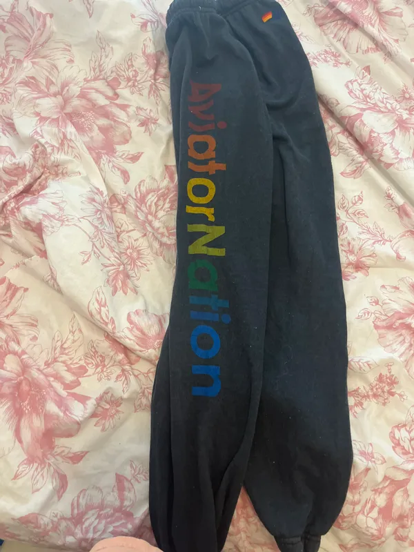 Aviator Nation Grey  Pants - Image 4