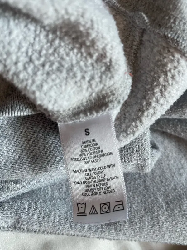 Aeropostale Y2K Zip-Up Grey Hoodie - Image 6