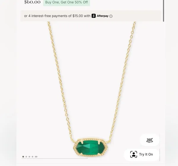 Kendra Scott Elisa Necklace - Image 3