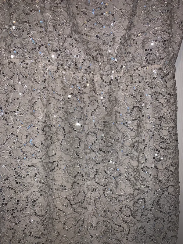 Miss Me Couture Cream Sequin Dress - Image 6