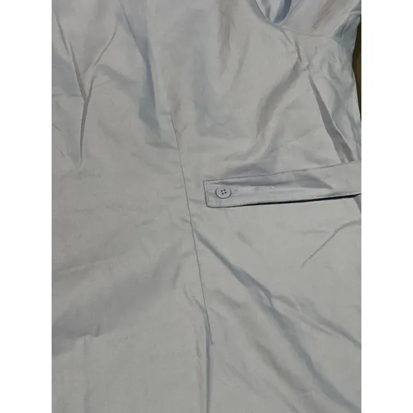 Butter-Soft Light Blue‎ Scrub Top Medical Uniform Nursing Workwear B-202 - Image 6