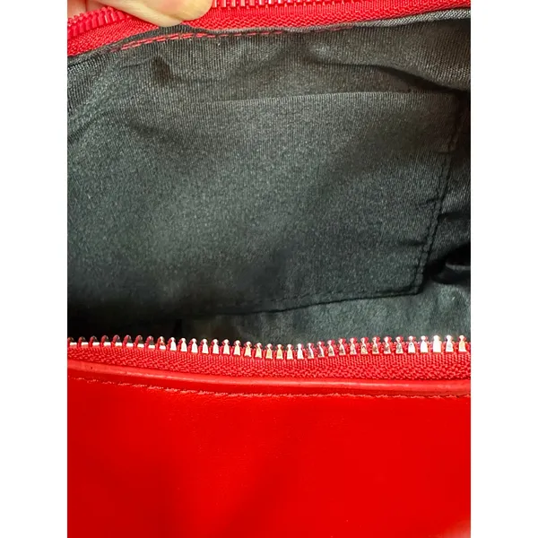 8 Other Reasons Delphine Double Buckle Shoulder bag Red / Silver - Image 14