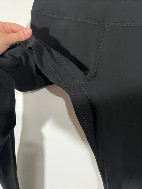 Lululemon Align Leggings Full Length 28” Size 6 Black - Image 7
