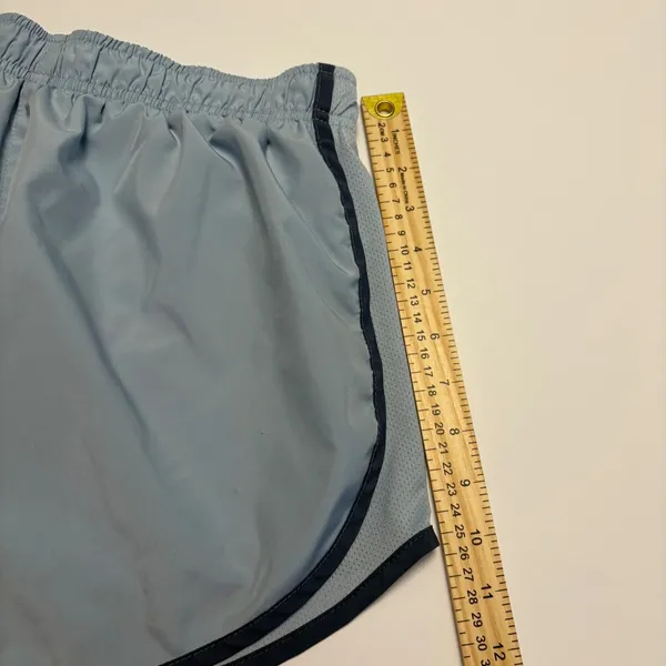 Nike Dri-FIT Tempo Running Shorts Women Large Blue Mesh Trim Activewear - Image 5