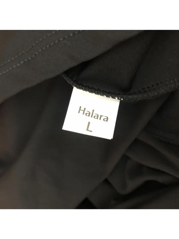 Halara SoftlyZero Airy Backless Twisted InstantCool Dress-Easy Peezy Black L - Image 6