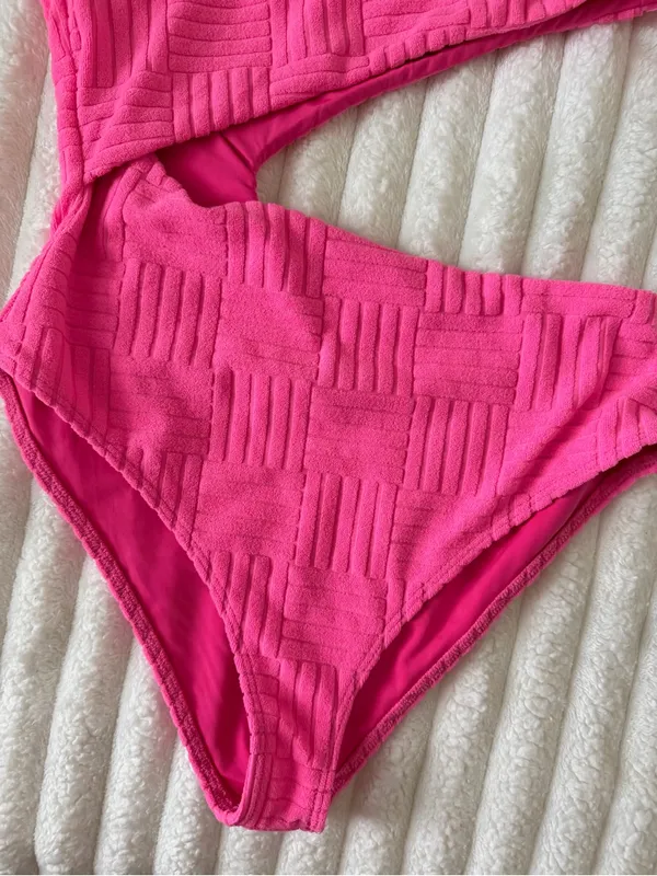 Beach Riot Pink One Piece swimsuit - Image 2