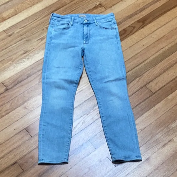 Mother Denim The Looker Crop - Swimming Pool Sunday size 27 - Image 3