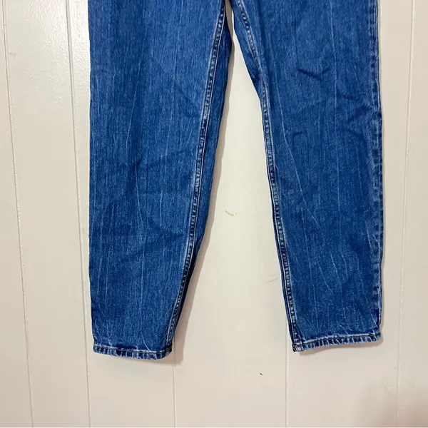 Abercrombie & Fitch The Mom High Rise Jeans Womens 28 Blue Ankle Y2K - Image 4